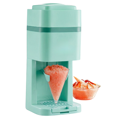 Ice Shaver with Cone Stand and 16oz Snow Cone Capacity