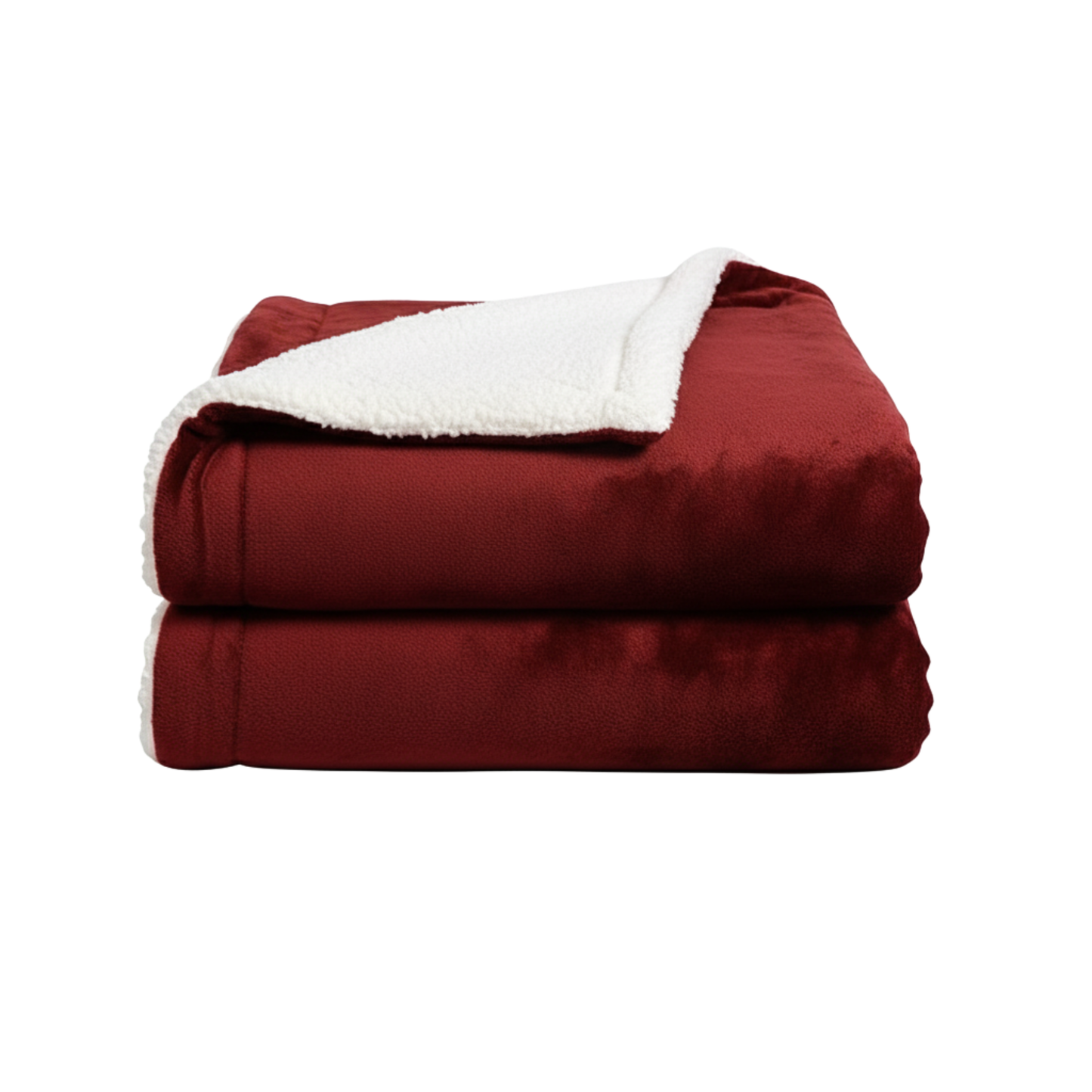 Cozy Microfiber Sherpa Blanket for Beds and Sofas