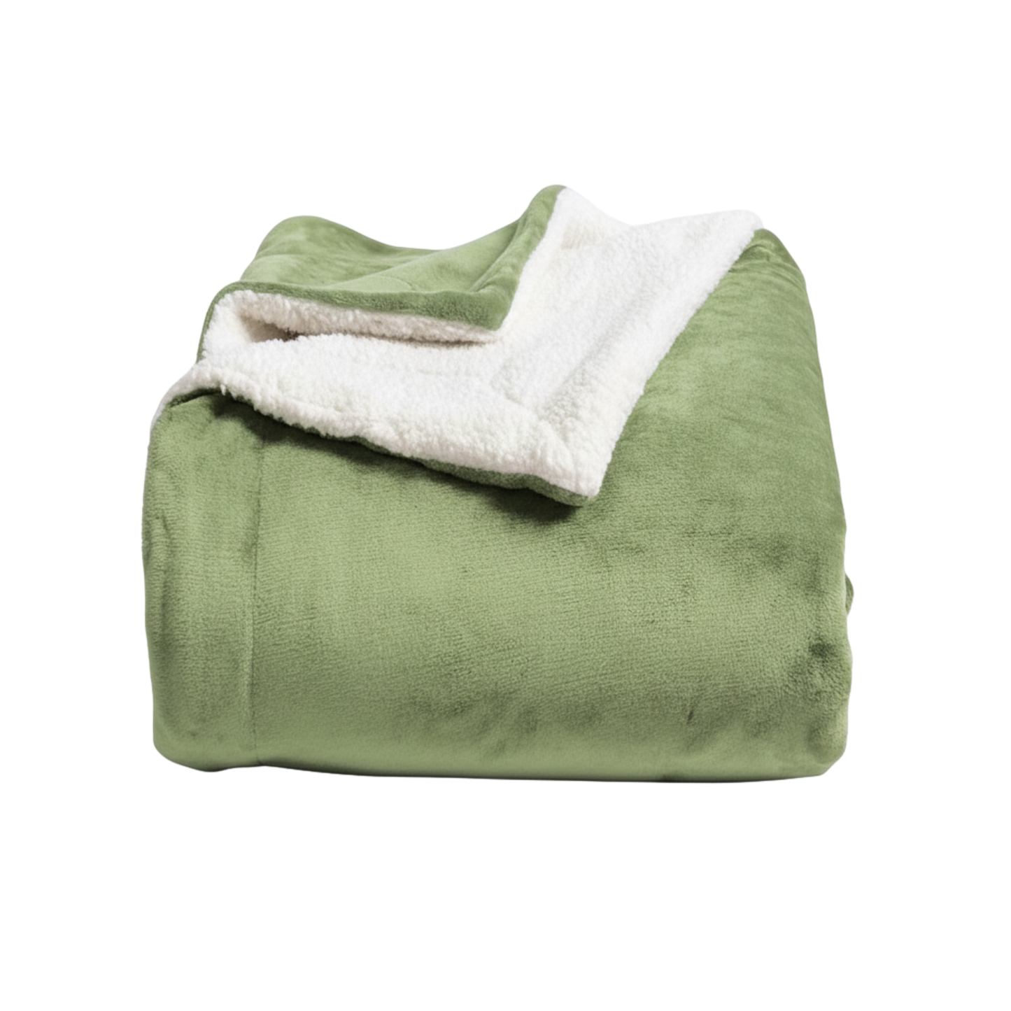 Cozy Microfiber Sherpa Blanket for Beds and Sofas