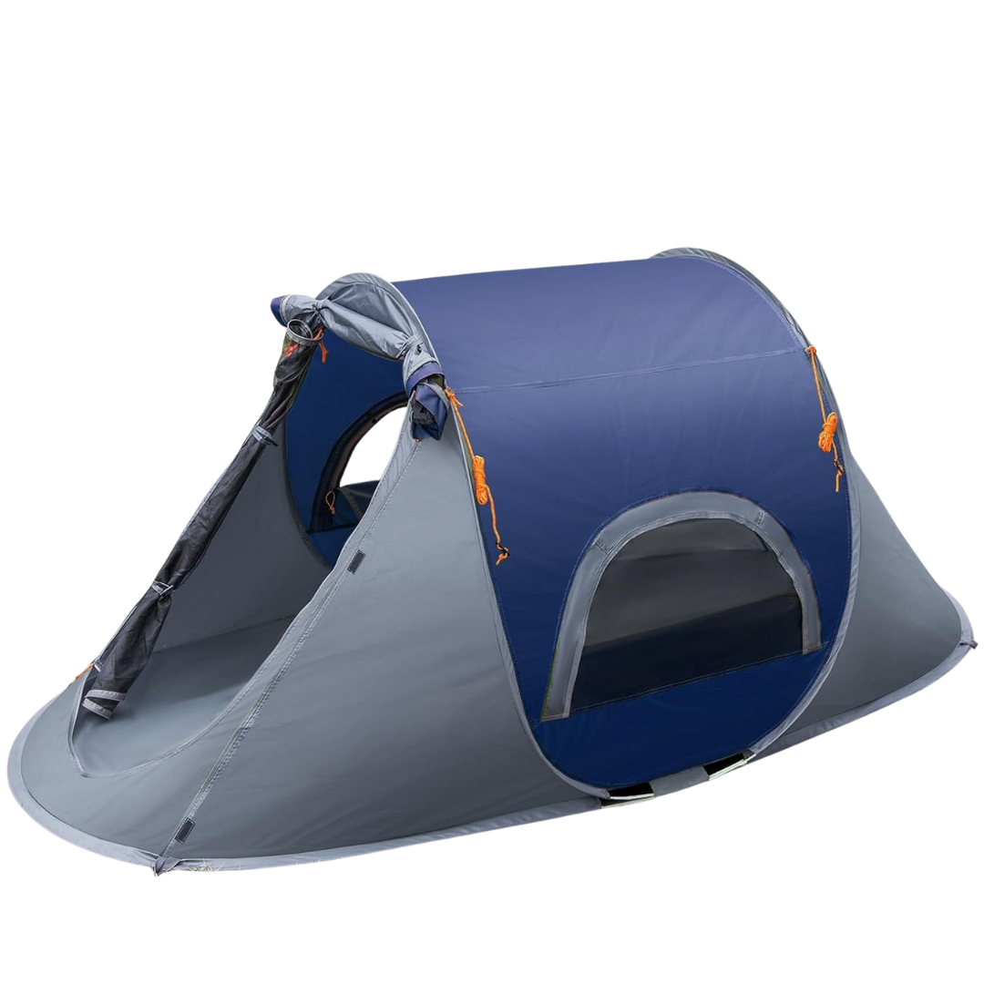 Pop-Up Camping Tent for One with Carrying Case
