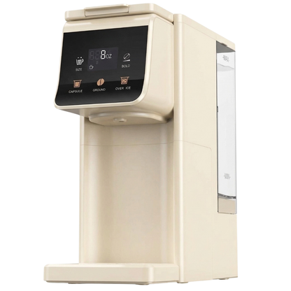 Coffee Brewer for Hot and Iced Drinks - 52 oz Reservoir, 6–14 oz Servings