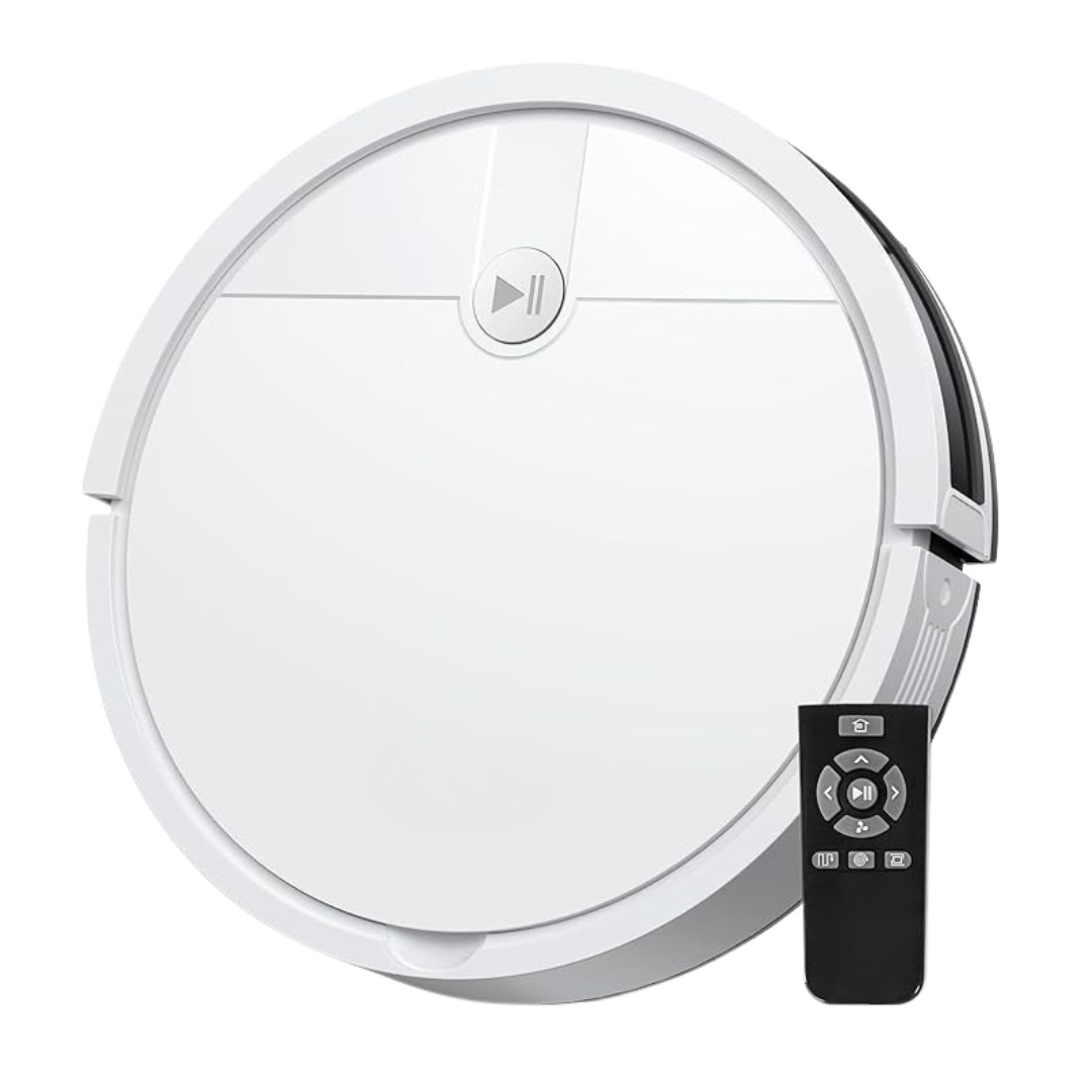 Automatic Charging Robot Vacuum with Tangle-Free Suction