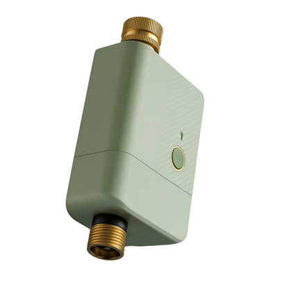 Voice-Controlled Water Hose Timer with Brass Inlet and Outlet