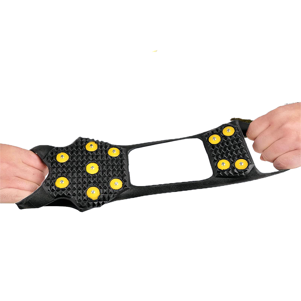 Footwear Snow Grippers with Metal Spikes for Boots and Shoes