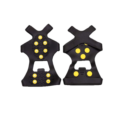 Footwear Snow Grippers with Metal Spikes for Boots and Shoes