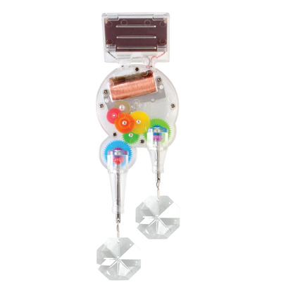 Hanging Window Spinner with Solar Prism Suncatcher