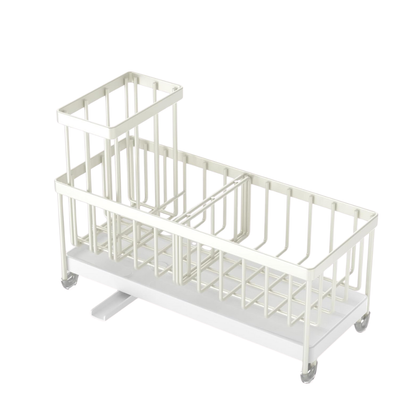 Rotatable Drain Spout Stainless Steel Sink Caddy Organizer