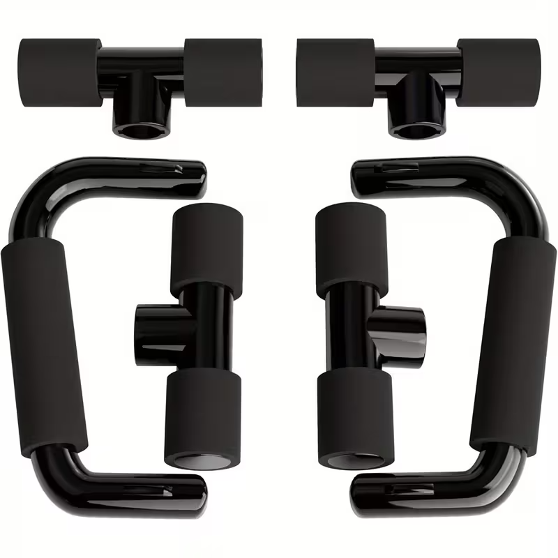 Foam Grip Steel Push-Up Bars for Enhanced Workout Stability