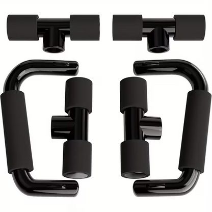 Foam Grip Steel Push-Up Bars for Enhanced Workout Stability