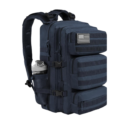 Military Style Backpack with MOLLE System and Various Pockets
