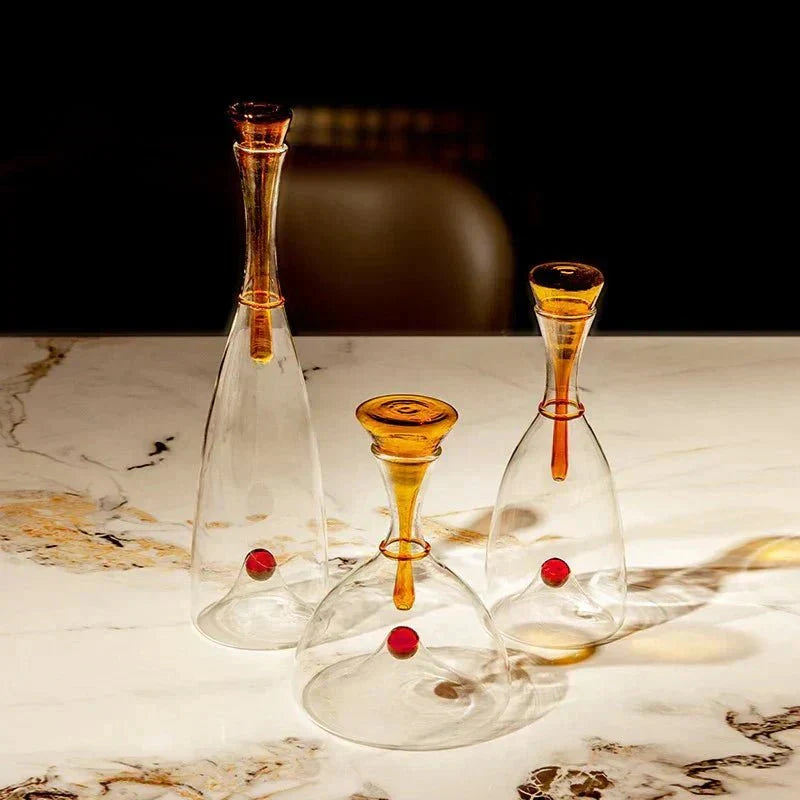 Artisan Glass Wine Decanter for Elevated Entertaining