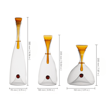 Artisan Glass Wine Decanter for Elevated Entertaining