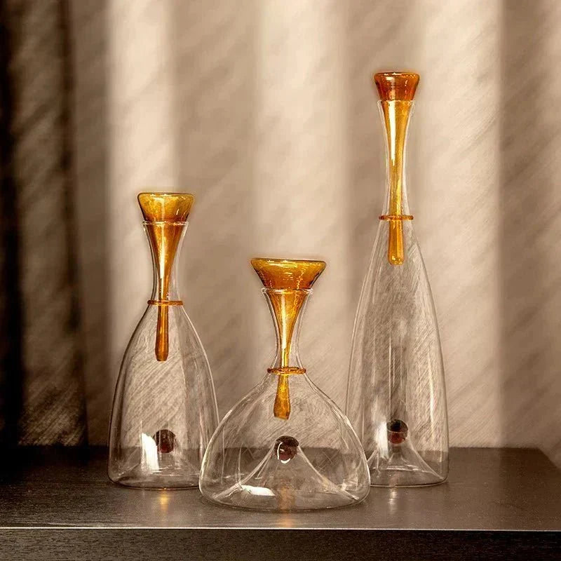 Artisan Glass Wine Decanter for Elevated Entertaining