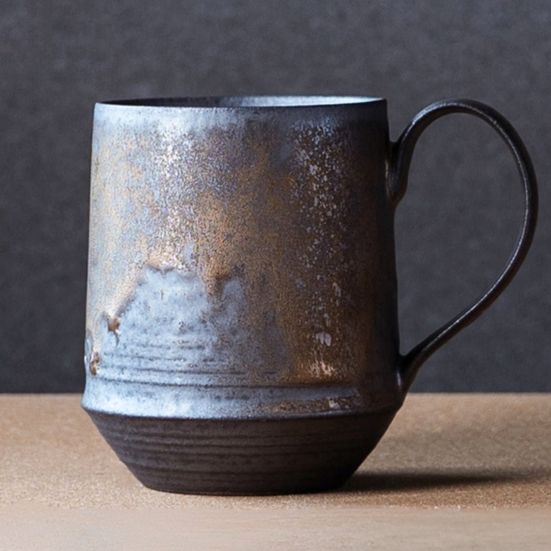Elegant Heritage Ceramic Mug Set for Cozy Moments