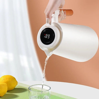 Elegant Insulated Carafe with LED Temperature Display