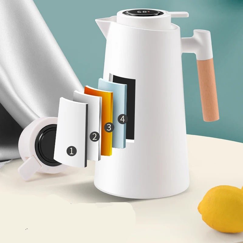 Elegant Insulated Carafe with LED Temperature Display
