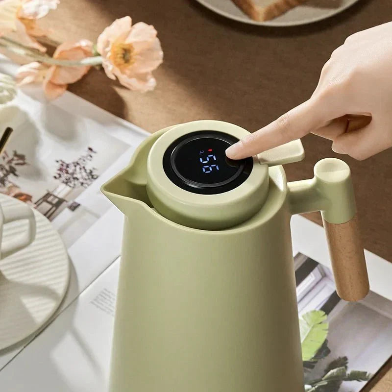 Elegant Insulated Carafe with LED Temperature Display