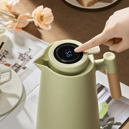 Elegant Insulated Carafe with LED Temperature Display