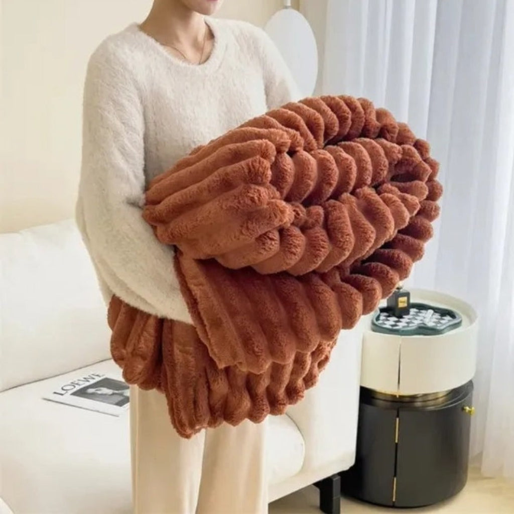 Luxurious Oversized Soft Blanket – The Ultimate Comfort Experience
