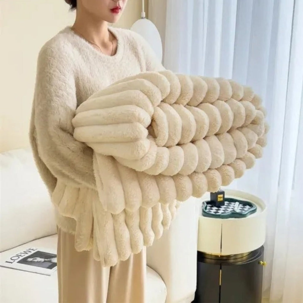 Luxurious Oversized Soft Blanket – The Ultimate Comfort Experience