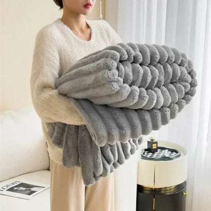 Luxurious Oversized Soft Blanket – The Ultimate Comfort Experience