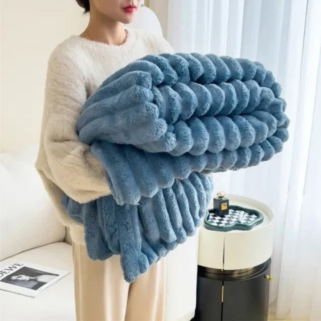 Luxurious Oversized Soft Blanket – The Ultimate Comfort Experience
