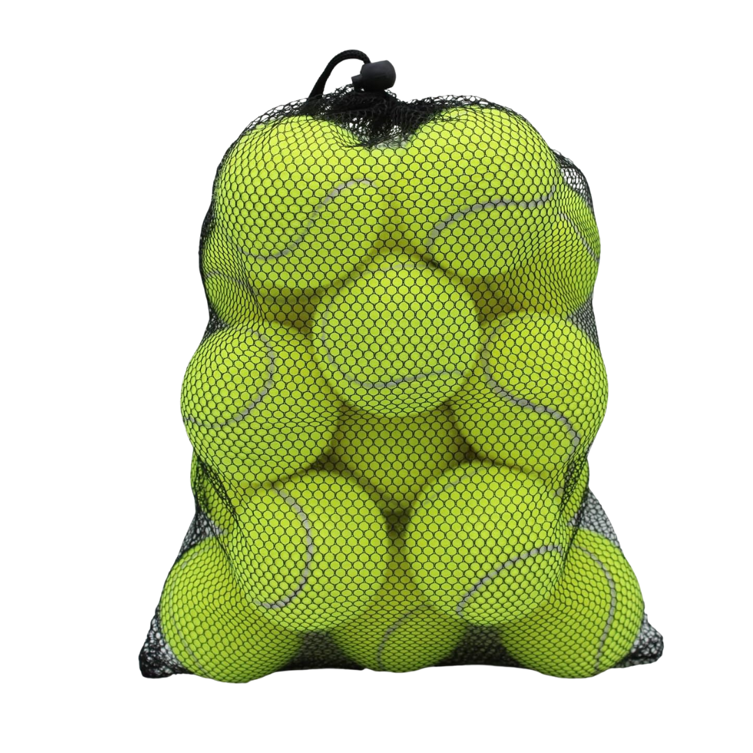 20-Pack of Training Tennis Balls with 2.58-Inch Diameter and Carry Bag