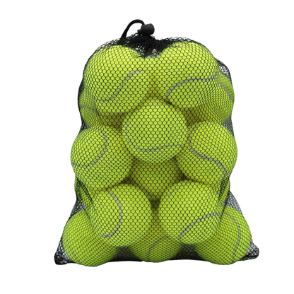 20-Pack of Training Tennis Balls with 2.58-Inch Diameter and Carry Bag