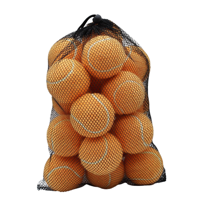 20-Pack of Training Tennis Balls with 2.58-Inch Diameter and Carry Bag