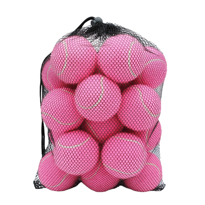 20-Pack of Training Tennis Balls with 2.58-Inch Diameter and Carry Bag