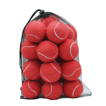 20-Pack of Training Tennis Balls with 2.58-Inch Diameter and Carry Bag