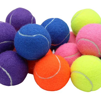 20-Pack of Training Tennis Balls with 2.58-Inch Diameter and Carry Bag