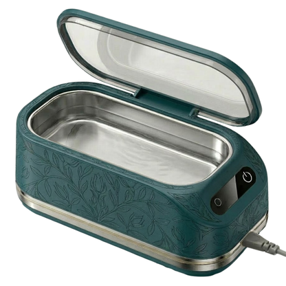 Jewelry Cleaner with Ultrasonic Technology, 48kHz Frequency, Steel Tank