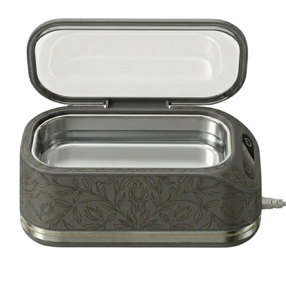 Jewelry Cleaner with Ultrasonic Technology, 48kHz Frequency, Steel Tank