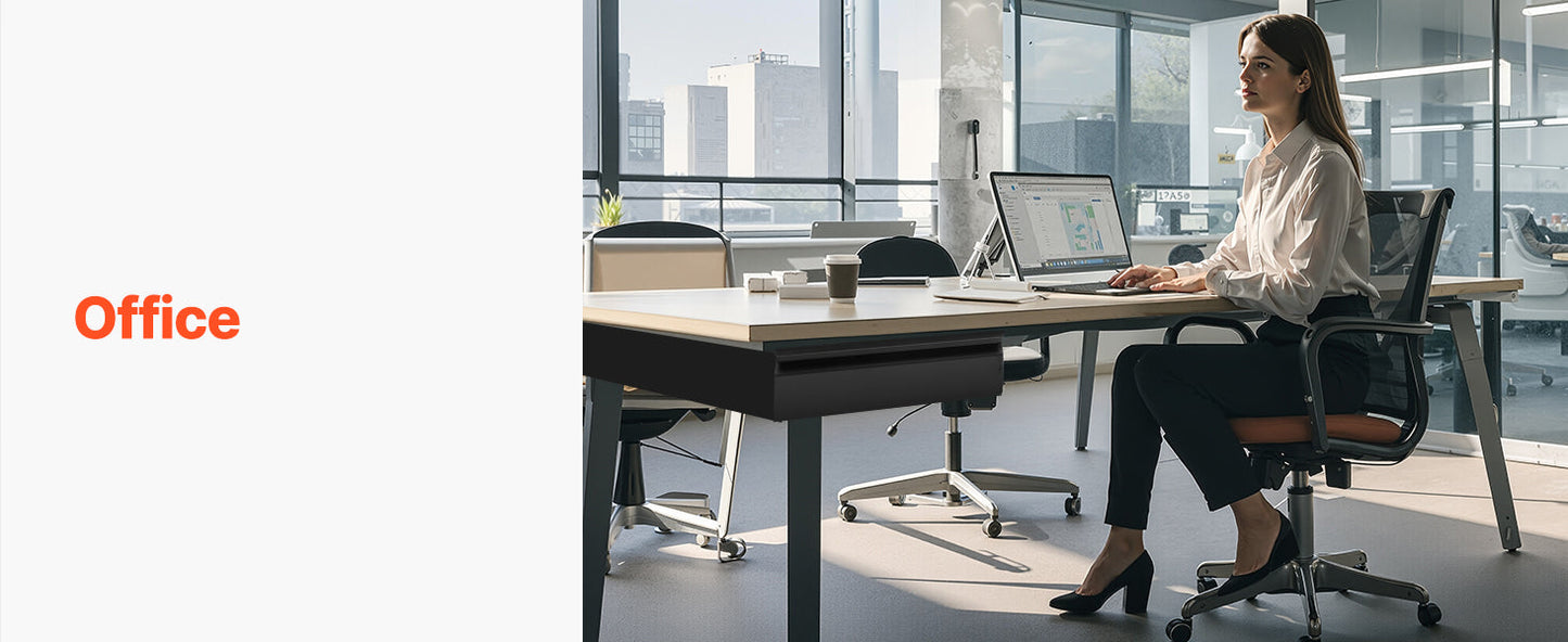 Slide-Out Drawer for Under-Desk Storage