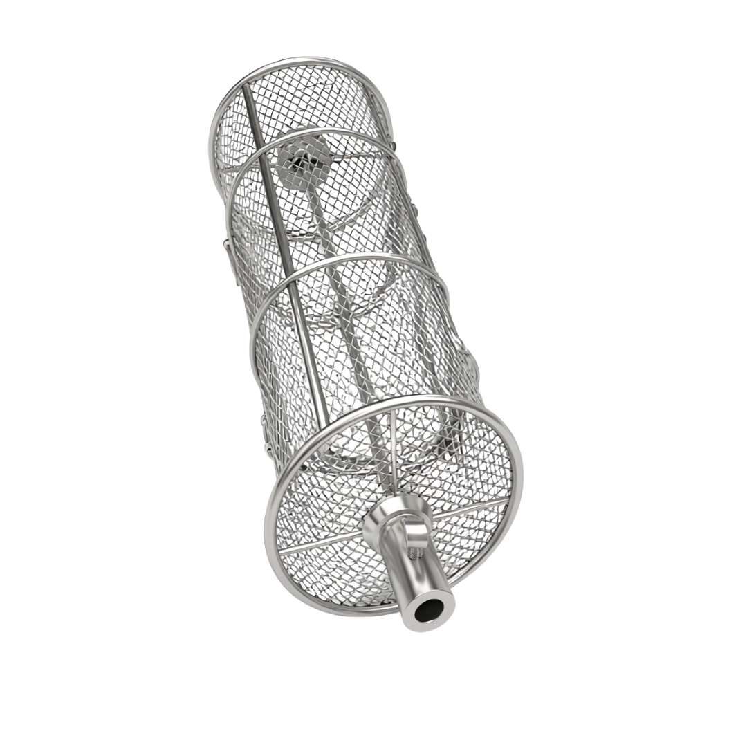 Stainless Steel Rotisserie Basket for Gas Grills – Universal Fit