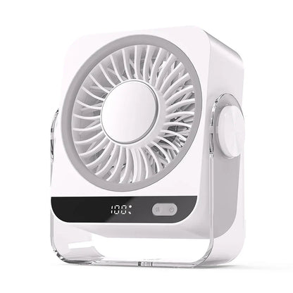 Portable Rechargeable Desk Breeze Maker – Compact & Versatile
