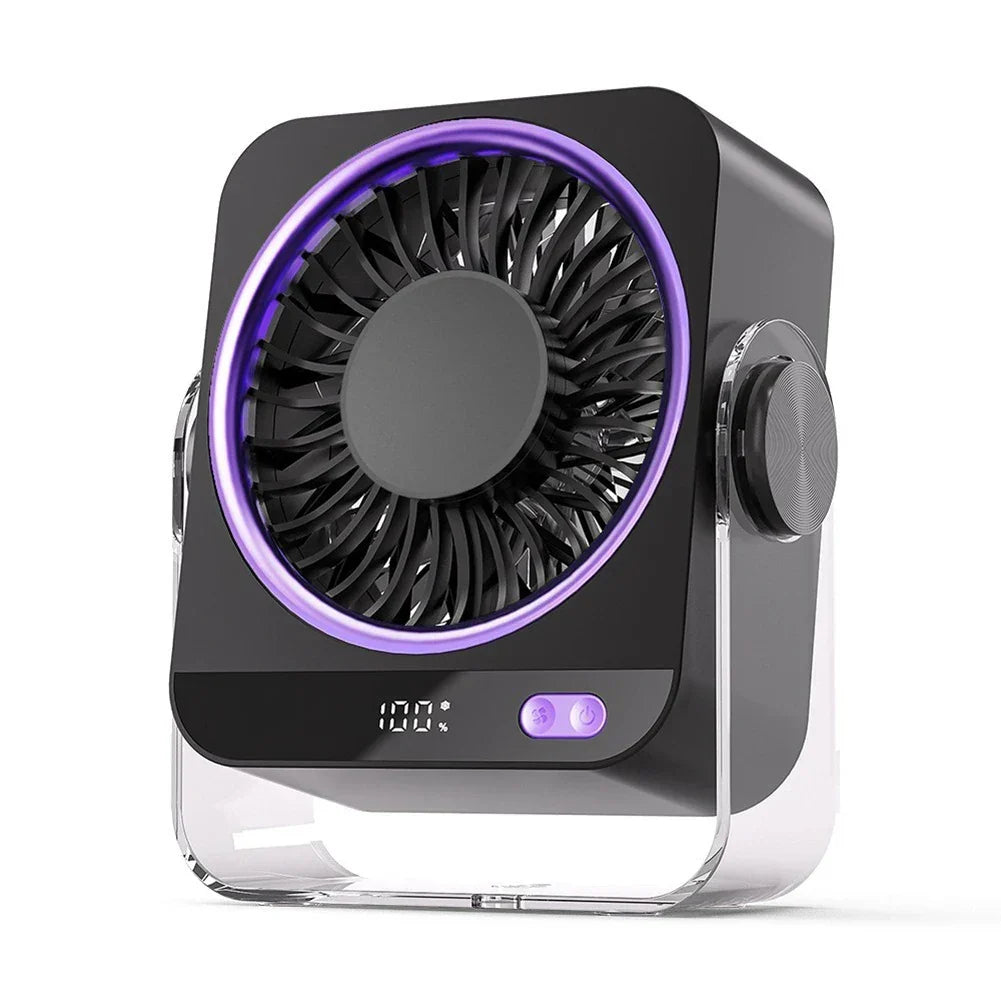 Portable Rechargeable Desk Breeze Maker – Compact & Versatile