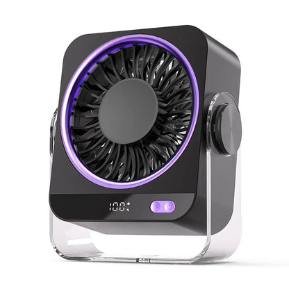 Portable Rechargeable Desk Breeze Maker – Compact & Versatile