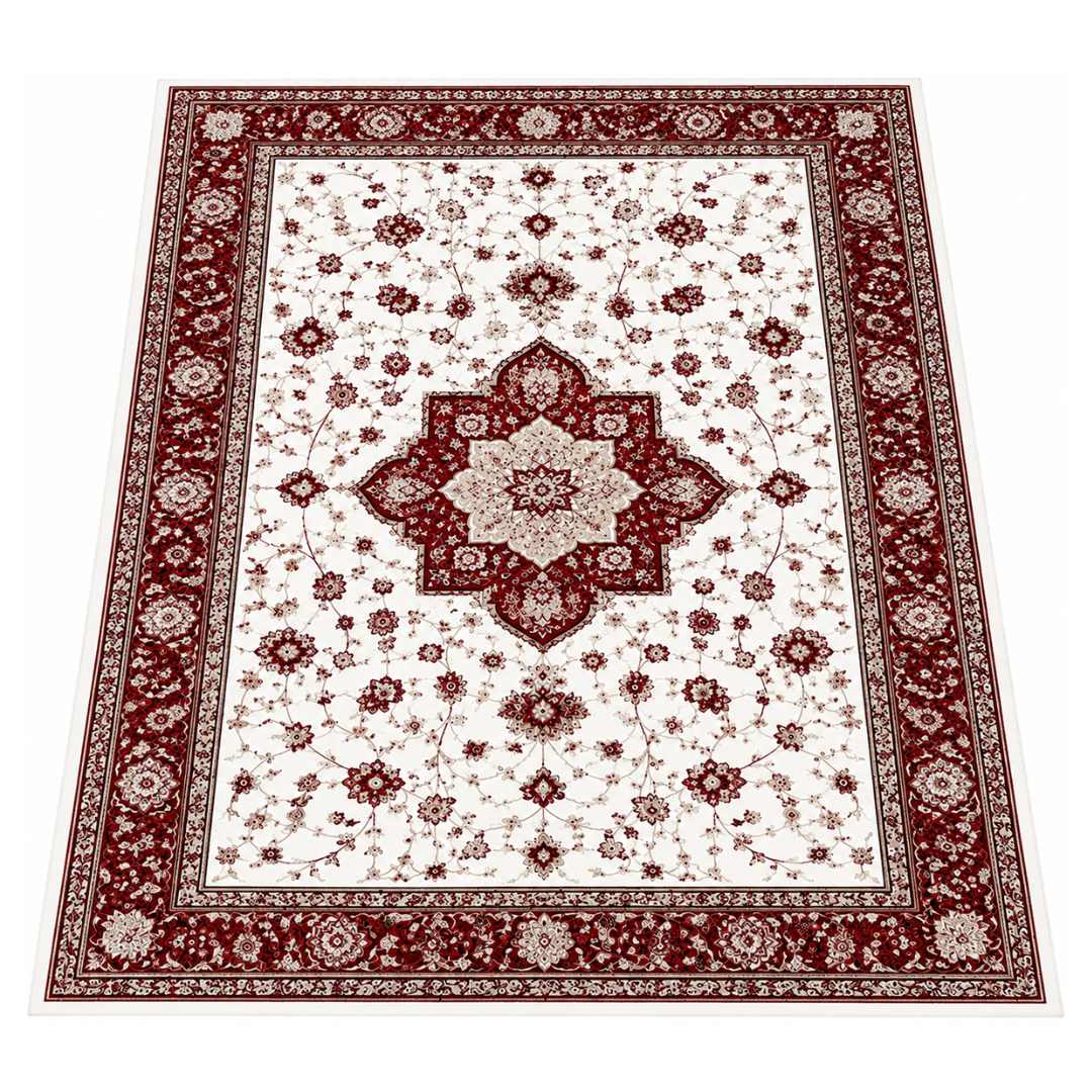 Soft Surface Area Rug 8 x 10 ft with Washable TPR Backing