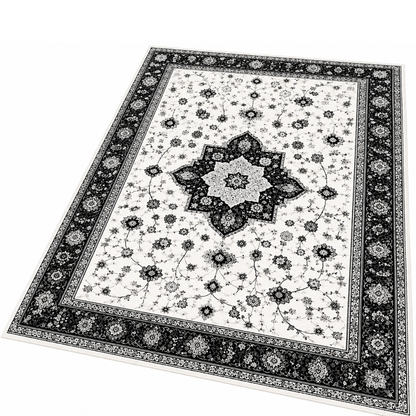Soft Surface Area Rug 8 x 10 ft with Washable TPR Backing