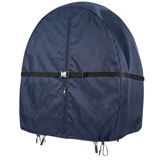 Zippered and Buckled Waterproof Cover for Double Egg Chair