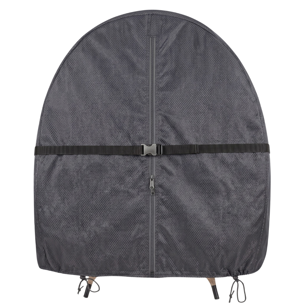 Zippered and Buckled Waterproof Cover for Double Egg Chair