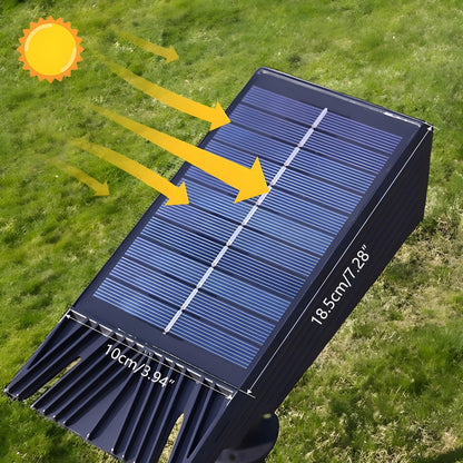Versatile Solar-Powered Garden Spotlight for Outdoor Lighting