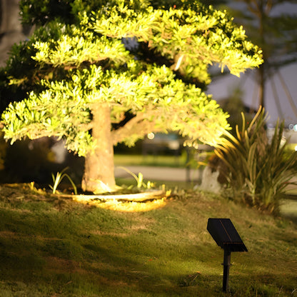 Versatile Solar-Powered Garden Spotlight for Outdoor Lighting