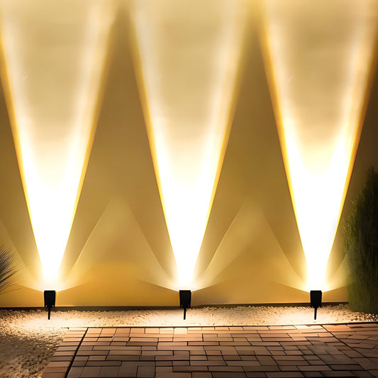 Versatile Solar-Powered Garden Spotlight for Outdoor Lighting