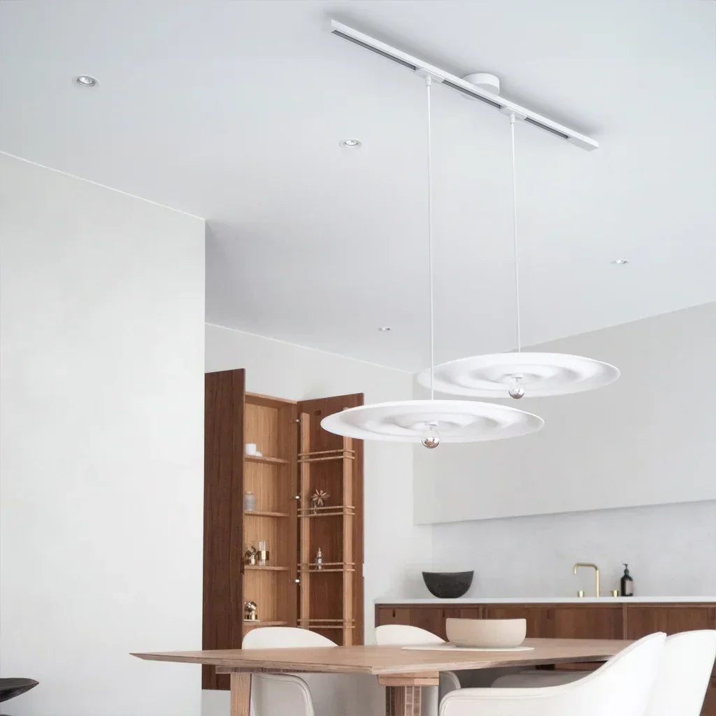 Versatile Ceiling Track Light System with Adjustable Pendant Mount