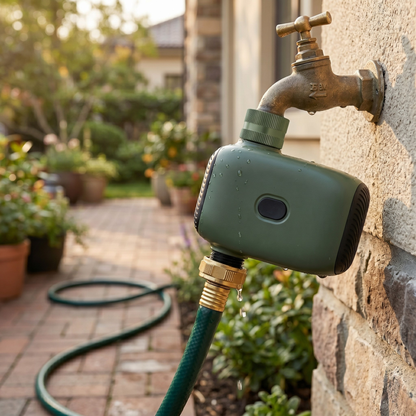 Smart Garden Irrigation Valve with 2.4GHz WiFi Hose Timer