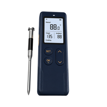 Bluetooth Meat Thermometer with WiFi Display Base Unit - Wireless
