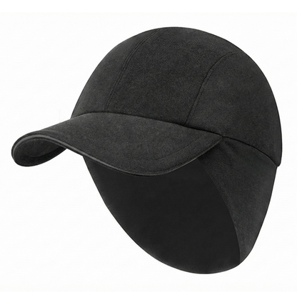 Ponytail Hat for Women with Fleece, Ear Warmer, and Reflective Details
